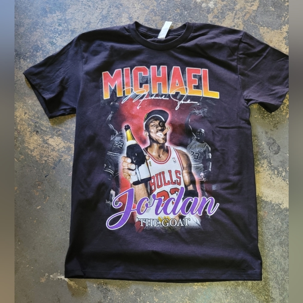 New Michael Jordan The Goat T Shirt